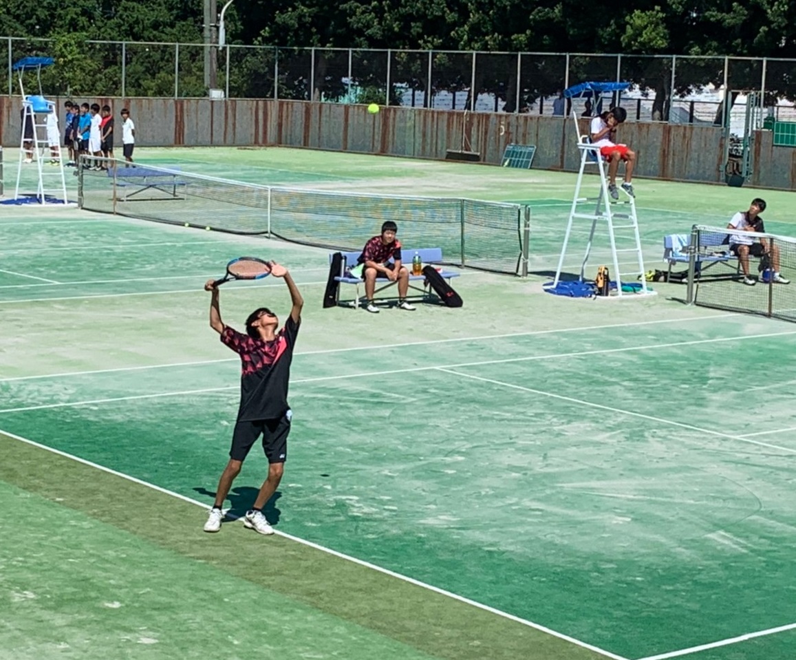 硬式テニス部新人戦中部大会シングルス、中部地区高校生サマーテニストーナメント（STT）出場！