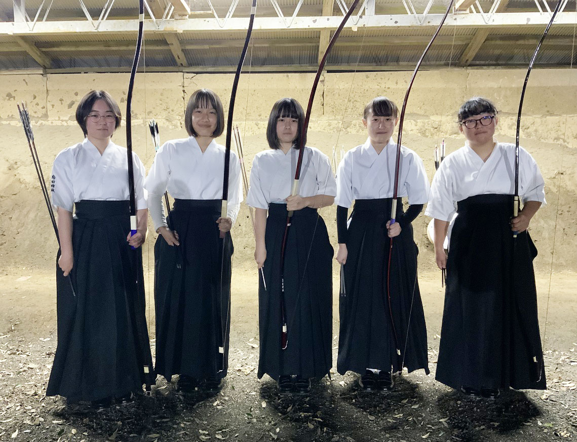 弓道部女子団体、スポーツフェスティバル中部大会で７位入賞！