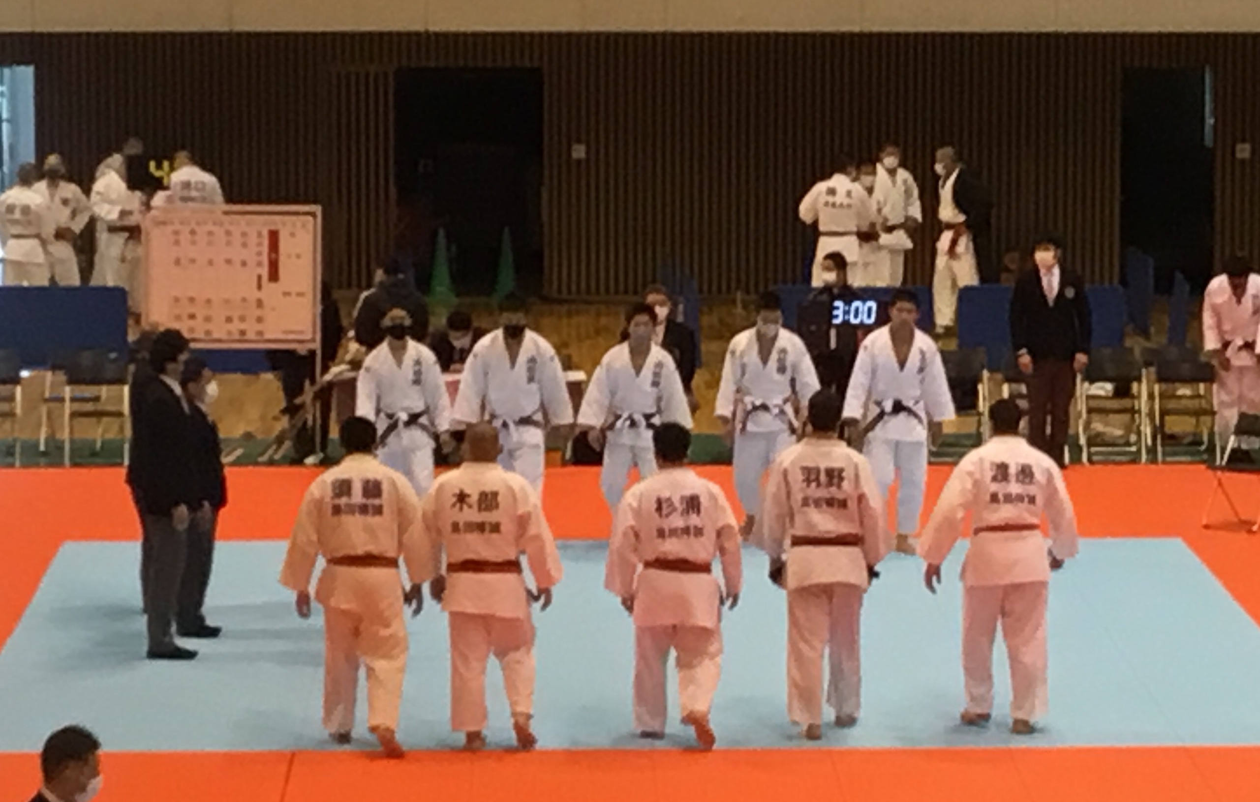 全国高校柔道選手権県予選、男子団体3回戦進出（ベスト16）！