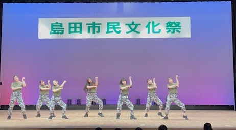 ダンス部島田市民文化祭…１,２年生新チームでの堂々としたパフォーマンス！