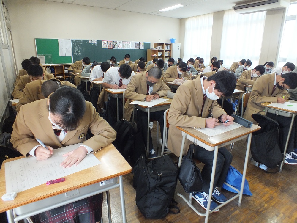 校内漢字テスト第１回実施…全員で漢字力アップを目指します！
