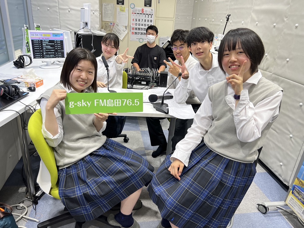 ６月ハイスクールラジオ…２年生大塚洋輔君がパーソナリティ仲間に加わりました！