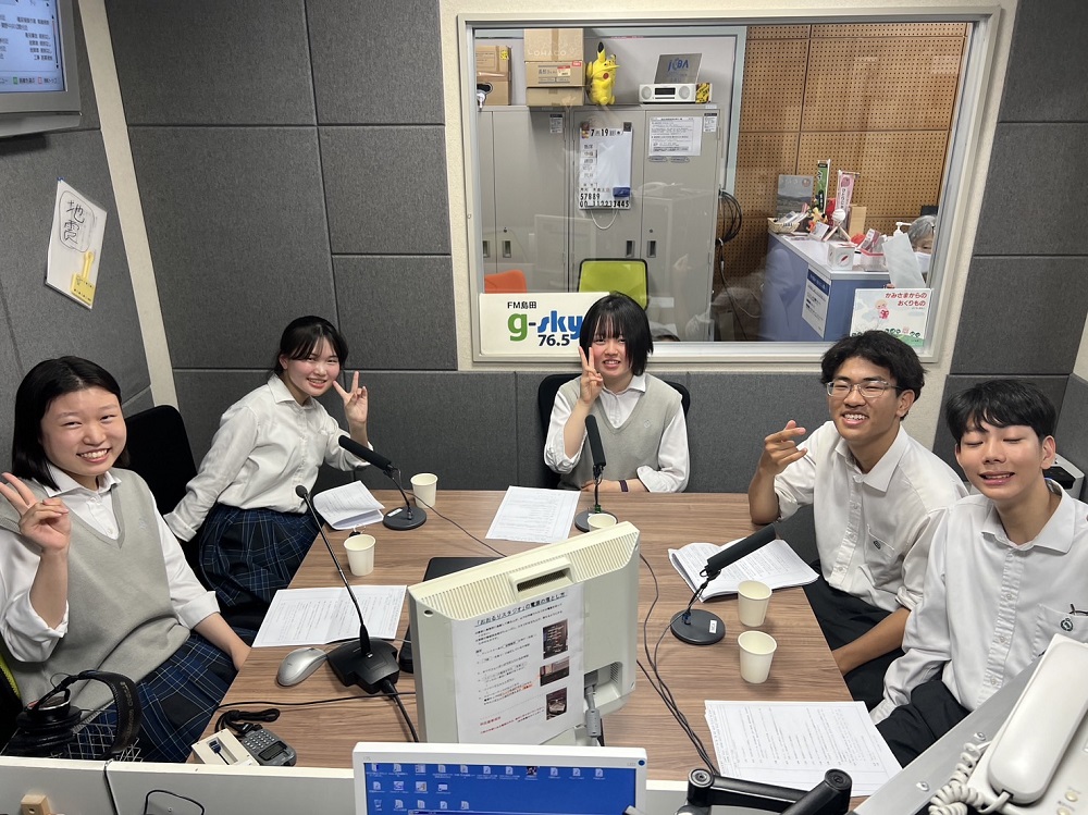 ７月ハイスクールラジオ…３年生太田さん、𡈽橋さん今月放送で引退！
