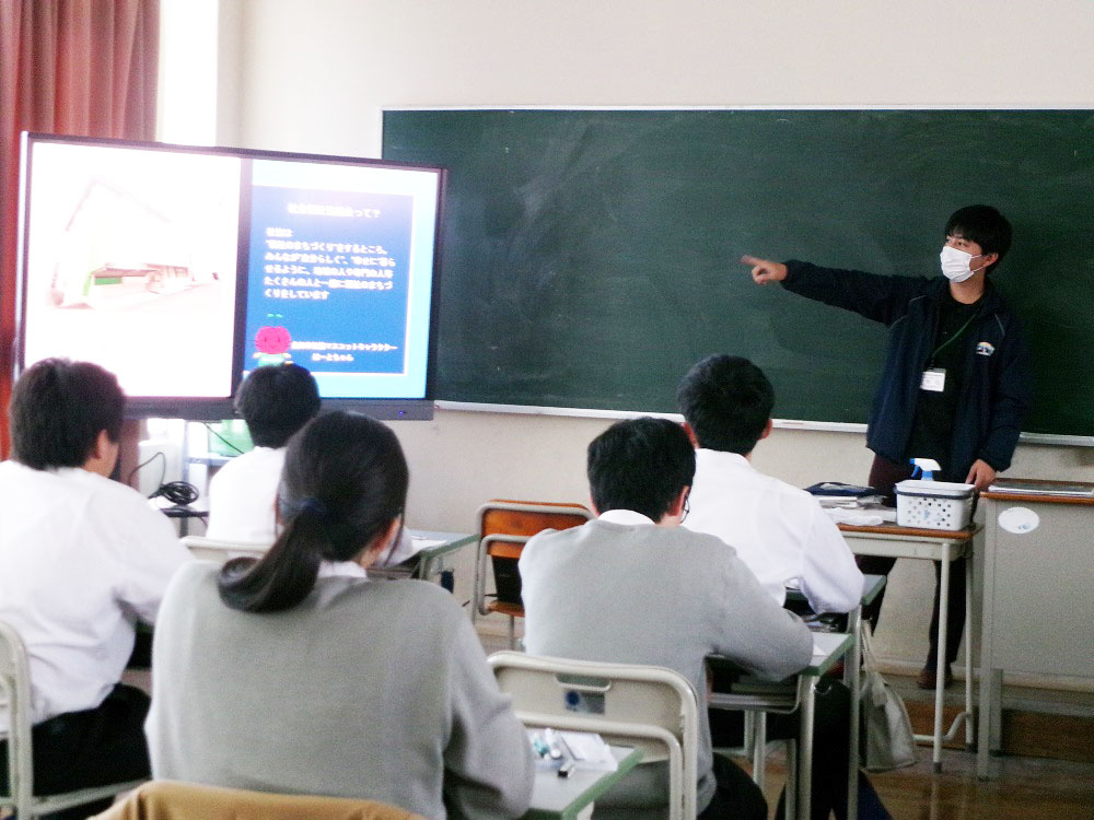 特進１年生、島田社会福祉協議会「災害講座」を受講…防災意識を高めました！