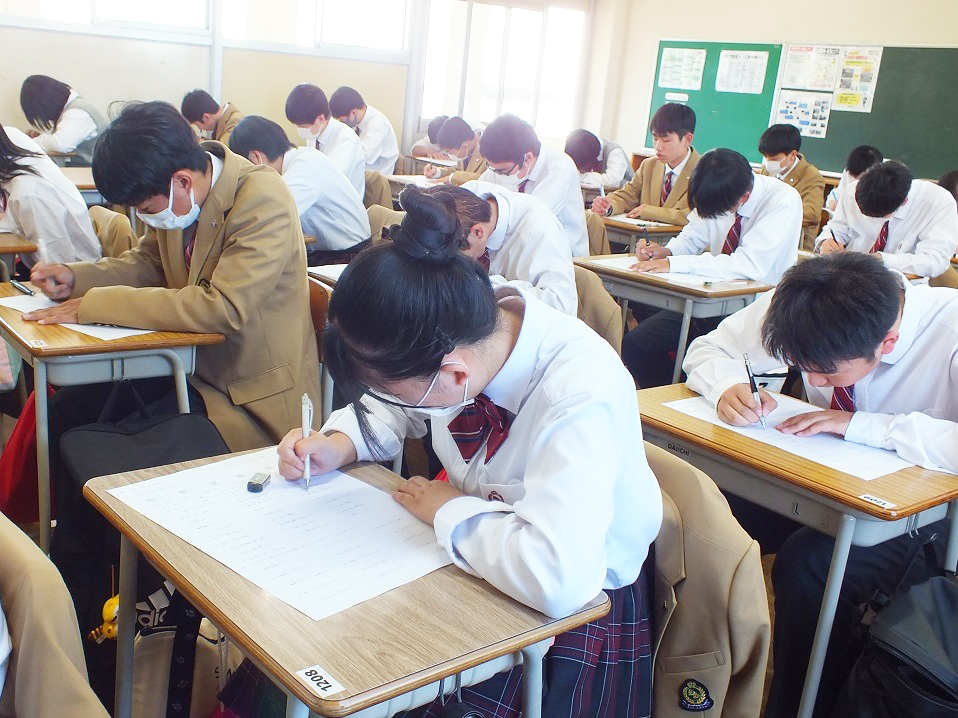 校内漢字テスト第１回…今年も全校一斉の漢字テストが始まりました！