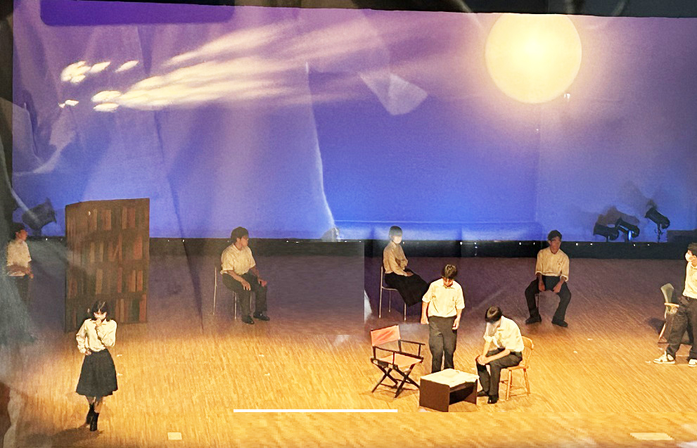 第66回中部高校演劇公演…片岡歩君創作「フラべドの中」を堂々と上演しました！