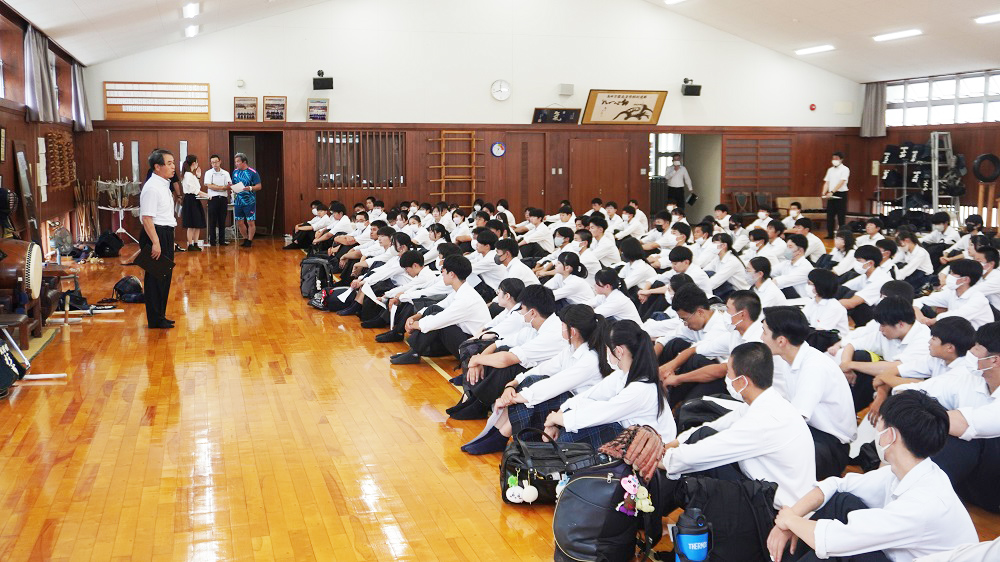 夏オープンスクール生徒実行委員会…樟誠高校の先輩達の「おもてなし」に期待してください！