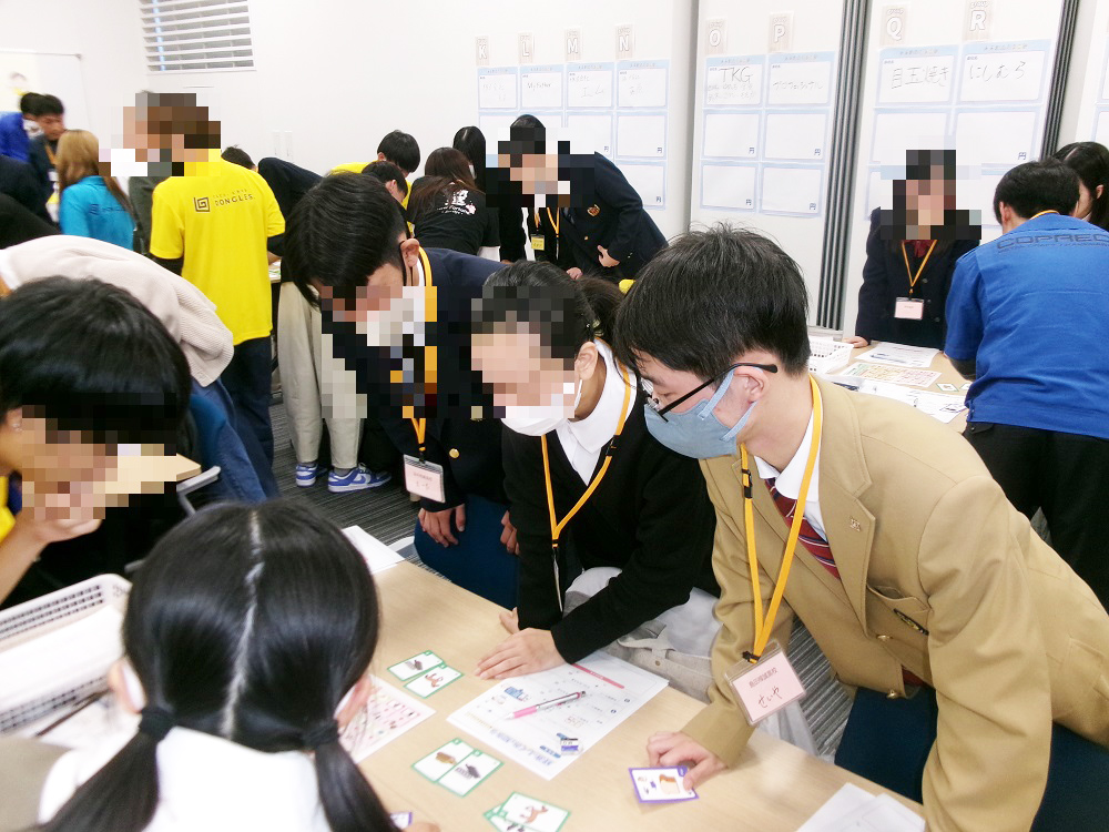 特進コース探究活動「未来創造たまご塾」…企業の方や大学生と積極的に交流しました！