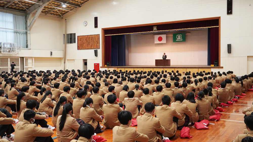 ３学期始業式…気持ちも新たに新年、及び新学期を迎えました！