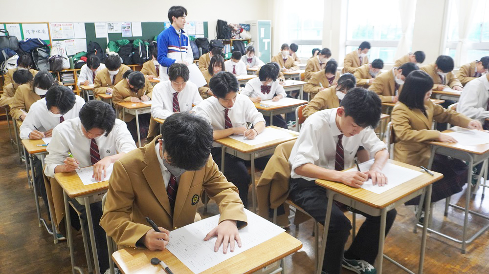 校内漢字テスト第１回…今年も全校で漢字力アップを目指します！