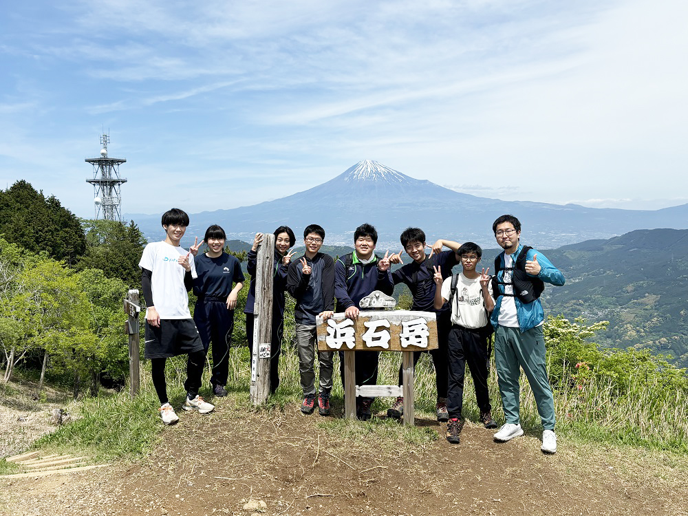 野外活動部５月定例登山…清水の浜石岳ハイキングで自然を堪能しました！
