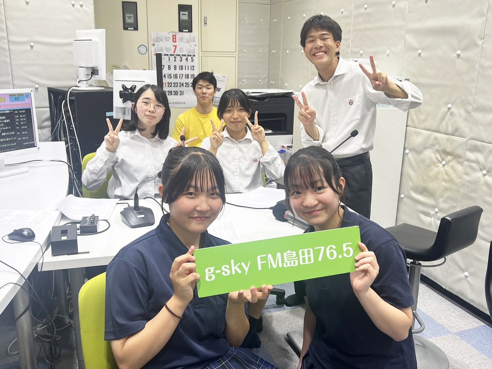 ７月ハイスクールラジオ放送…１年生の新メンバーが加わりフレッシュな放送でした！