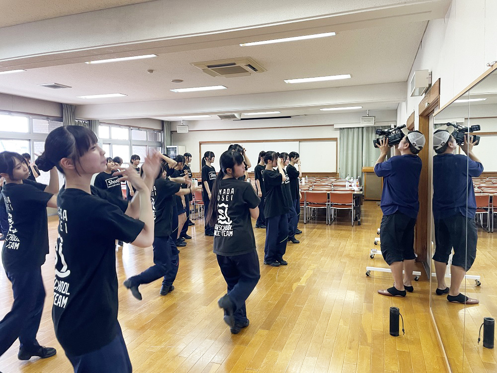 女子ダンス部は静岡第一テレビ放送ZIP「青春SPARKプロジェクト」コーナーに8月22日（金）出演します！