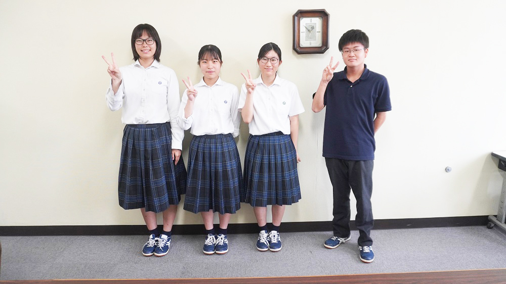 第２回漢字検定２級合格…４人の合格者の皆さん、おめでとうございました！