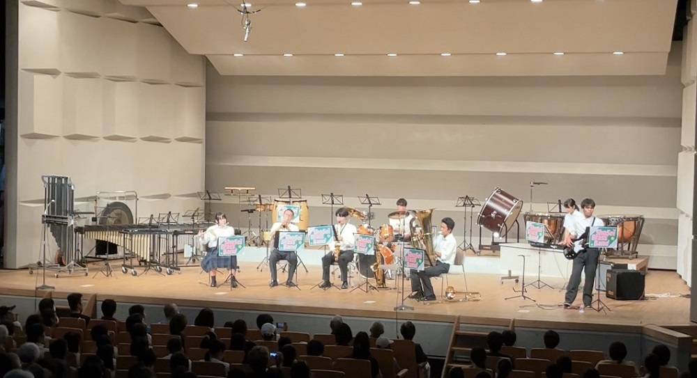 吹奏楽部、島田市吹奏楽フェスティバルで個性輝く演奏を披露しました！