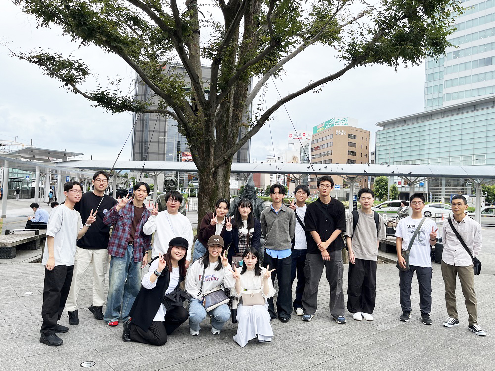 ２年生特進コース修学旅行（初日）…東京、福島に向けて元気に出発しました！