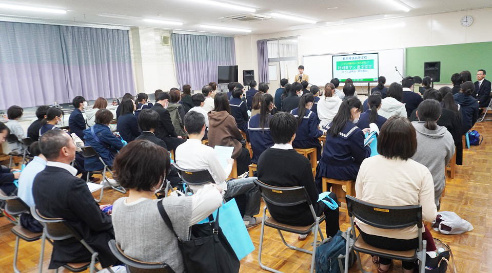 第２回特別進学コース、進学探究コース合同説明会…樟誠高校の魅力を発信しました！