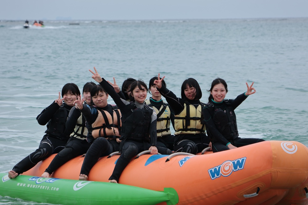 ２年生修学旅行（３日目）…タクシー研修、マリン体験、工芸体験で沖縄らしさを存分に味わいました！