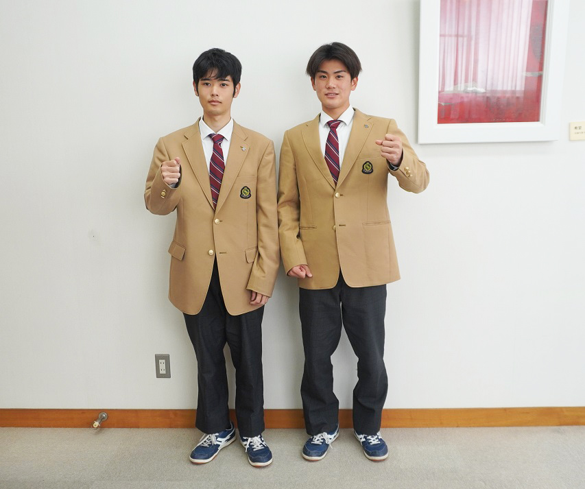 進学探究コースからも国公立大学（静岡大学・静岡農林環境専門職大学）合格…大河原君、森木君おめでとうございます！