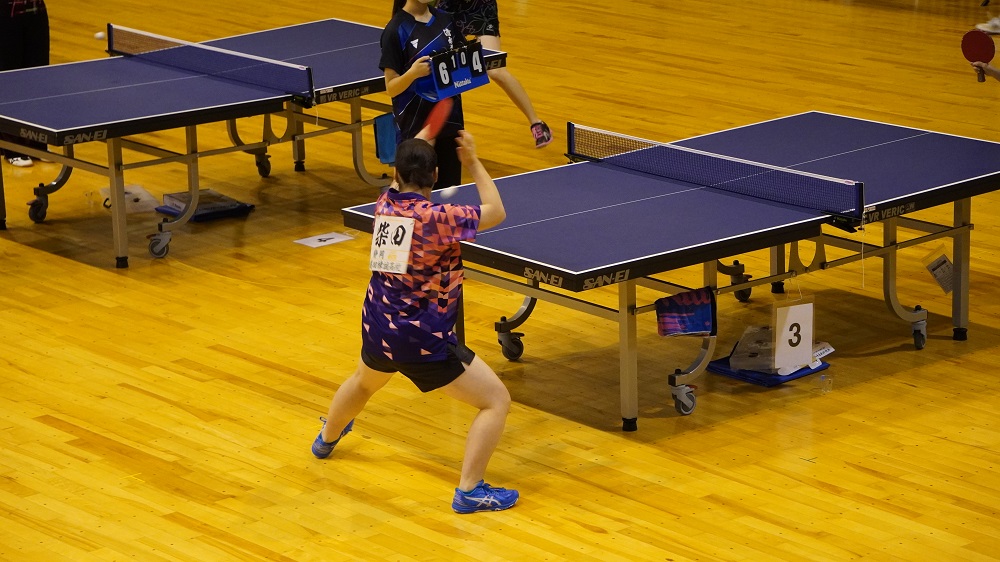 新人戦卓球競技個人戦中部大会…女子柴田さん準優勝、その他男女9人が県大会出場へ！