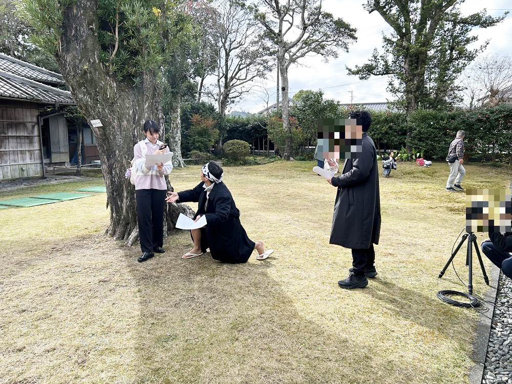 演劇部原川君、落合さん「しまだプチッとショートフィルムワークショップ」出演！