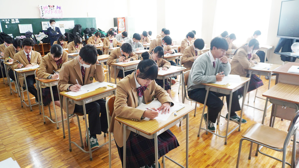 １，２年基礎力診断テスト第３回…年始め気持ちも新たに取り組みました！