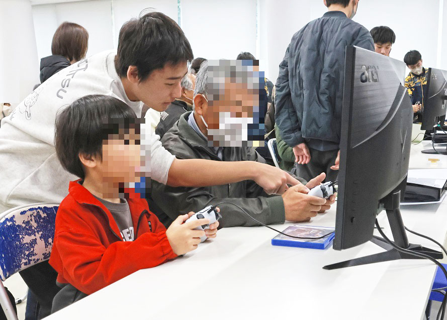 本校生13名が「ｅスポーツ＆しまとれ交流会」のボランティアに参加しました！