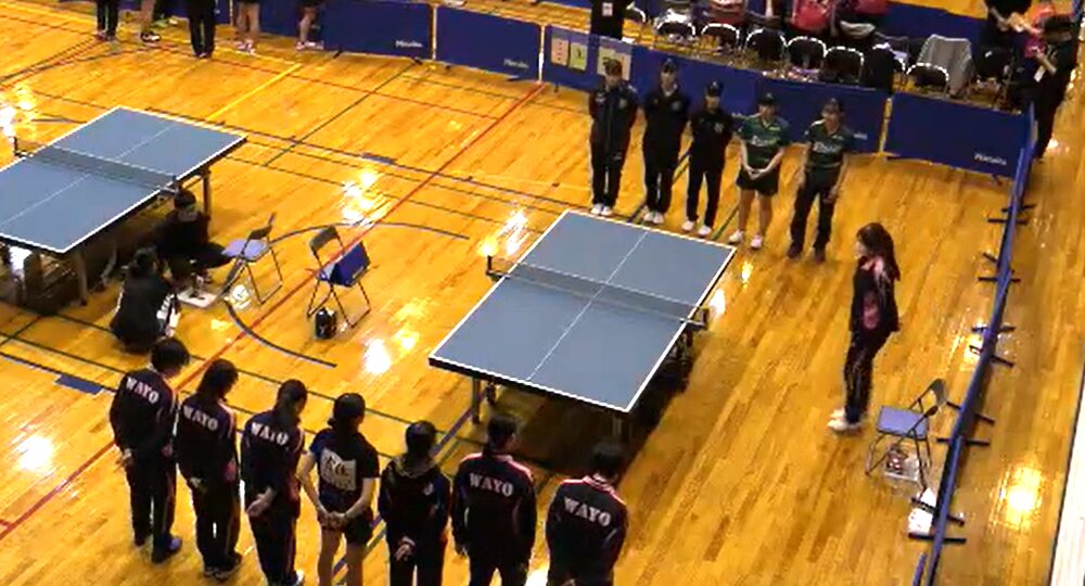女子卓球部全国選抜卓球大会…健闘するも予選リーグ３位で決勝トーナメント進出逃す！
