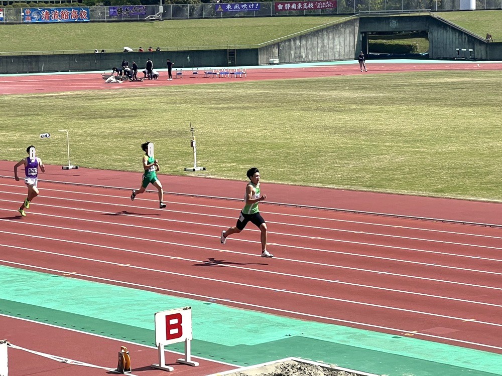 中部陸上選手権…高村君（32HR）松井さん（33HR）ともに予選突破し県選手権出場へ！