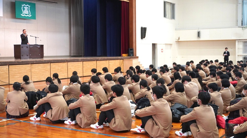 令和８年度１学期始業式…新学年、新ＨＲで気持ちも新たにスタートしました！