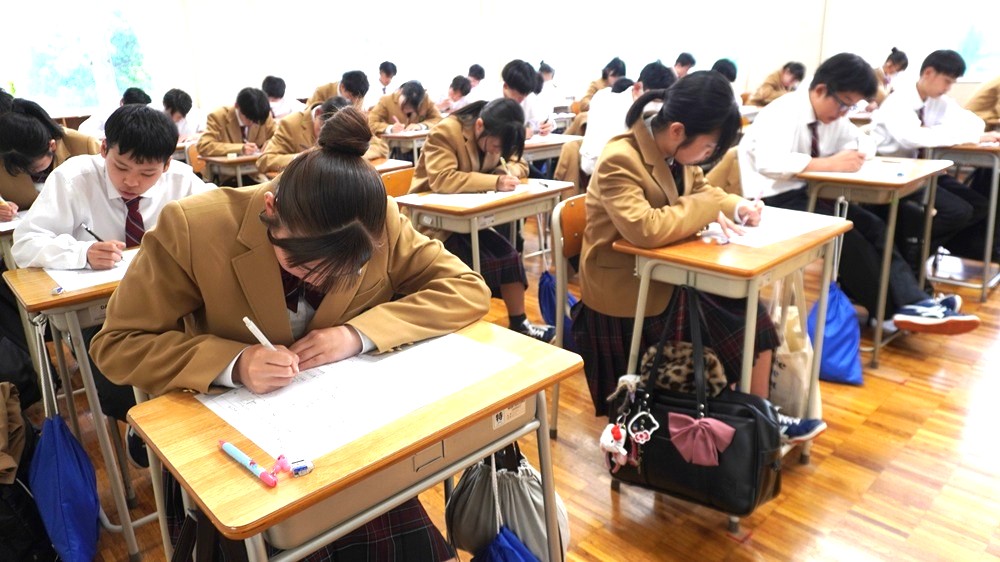 校内漢字テスト第１回…今年も樟誠高校恒例の全校漢字テストが始まりました！