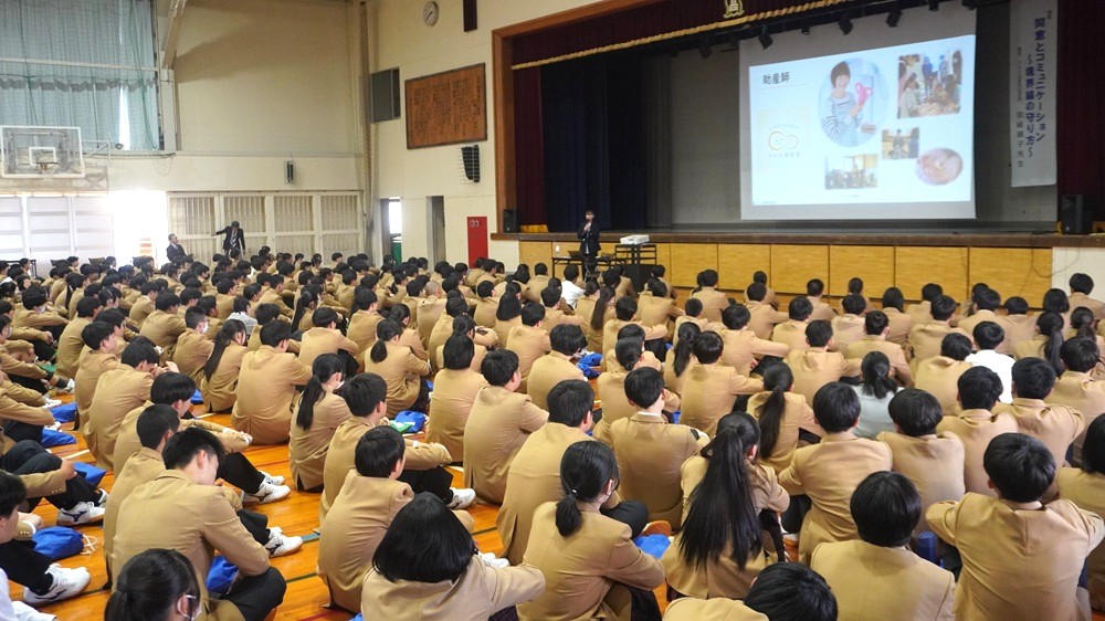 思春期講座…宮﨑様が「異性との関わり方」についてお話くださいました！