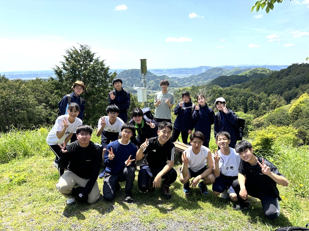 野外活動部新入生歓迎登山…新緑の千葉山を満喫しました！