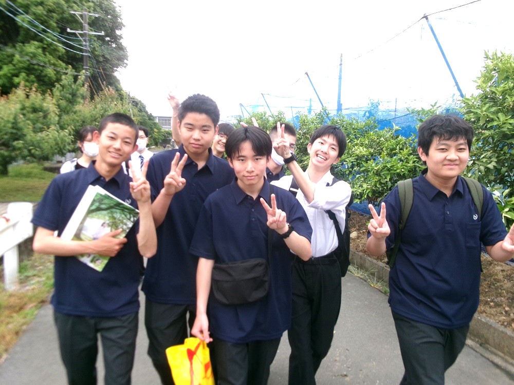 特進コースＨＲデイ…３学年そろって静岡県立農林環境専門職大学を訪問しました！