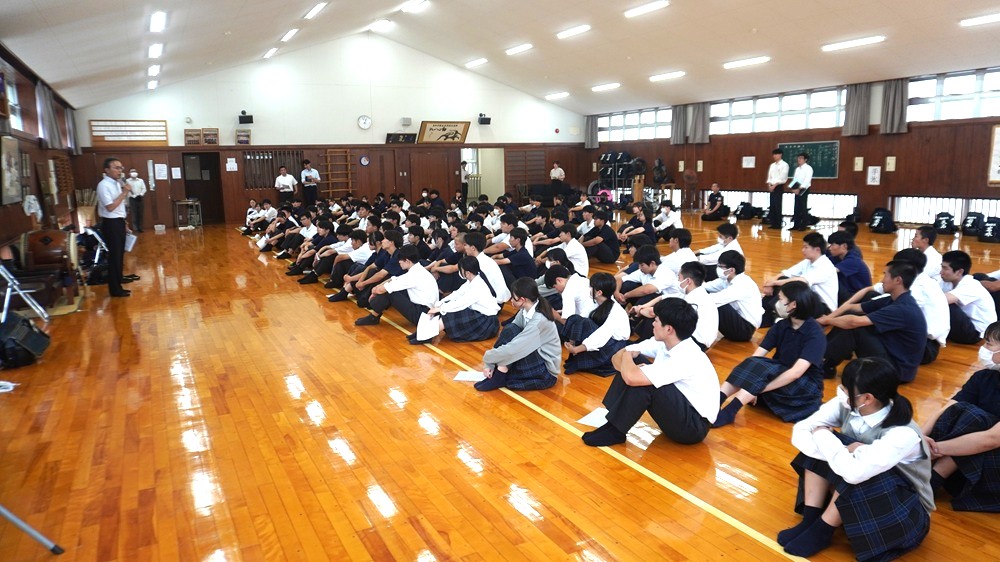 夏オープンスクール生徒実行委員会始動…中学生の皆さんを一生懸命おもてなしします！