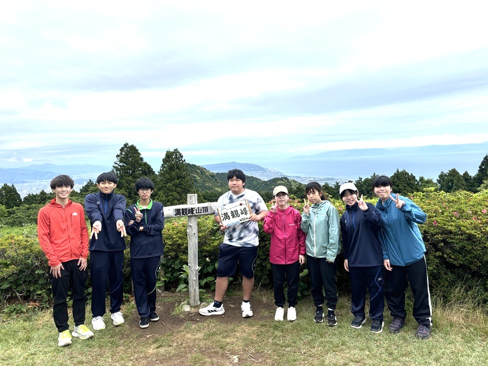 野外活動部５月定例…焼津三山(高草山・満観峰・花沢山)へ登頂しました！