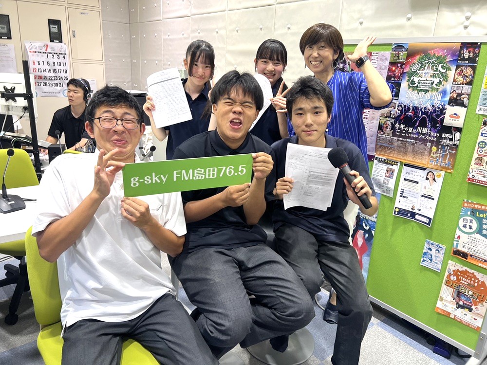 ７月ハイスクールラジオ放送…新メンバー(梅田さん、坂本さん)デビュー放送！