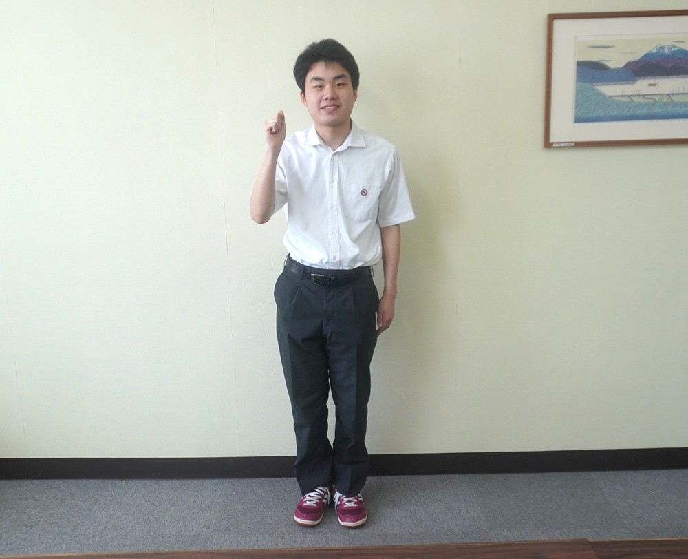 英語検定２級合格…池田徹舞君（38HR）おめでとうございました！
