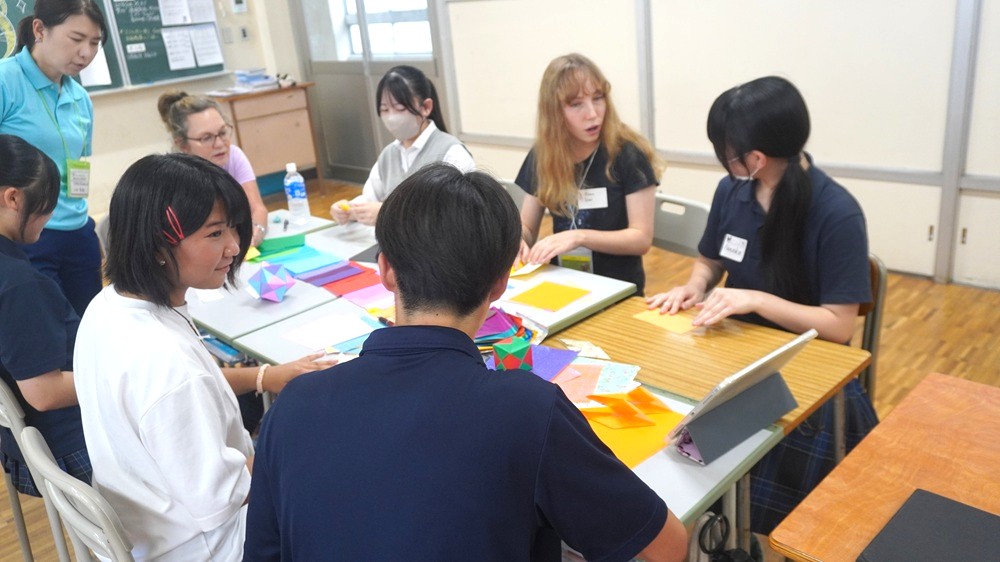 リッチモンド市学生友好親善使節の方々と楽しく交流しました！
