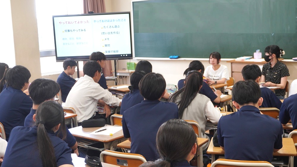 １年夢プロ「卒業生の話を聞く会」…進路を真剣に考える機会になりました！