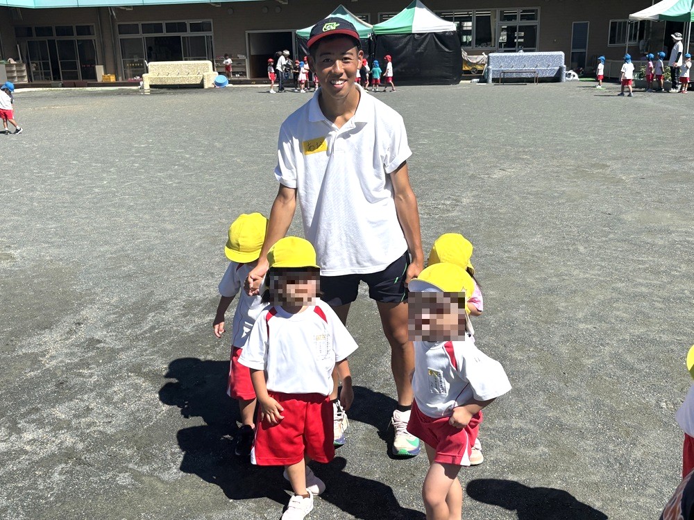 附属幼稚園保育インターンシップ…本校１，２年生９人が参加しました！