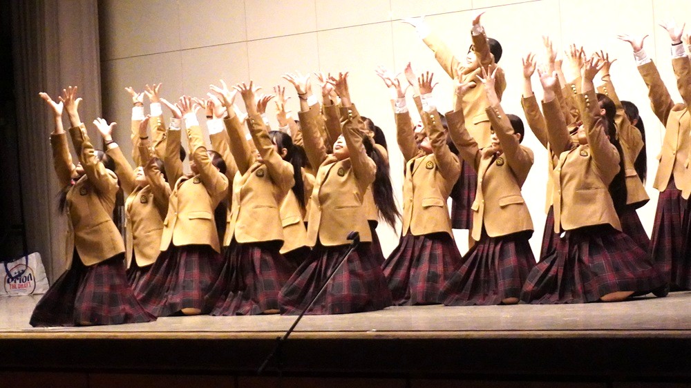 「樟風祭」10月23日（金）校内発表…吹奏楽部、演劇部、女子ダンス部が日頃の活動成果を発表しました！