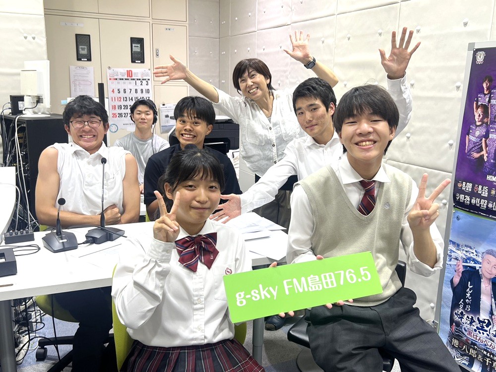 10月ハイスクールラジオ放送…野地君、安田さんレギュラー卒業お疲れ様でした！