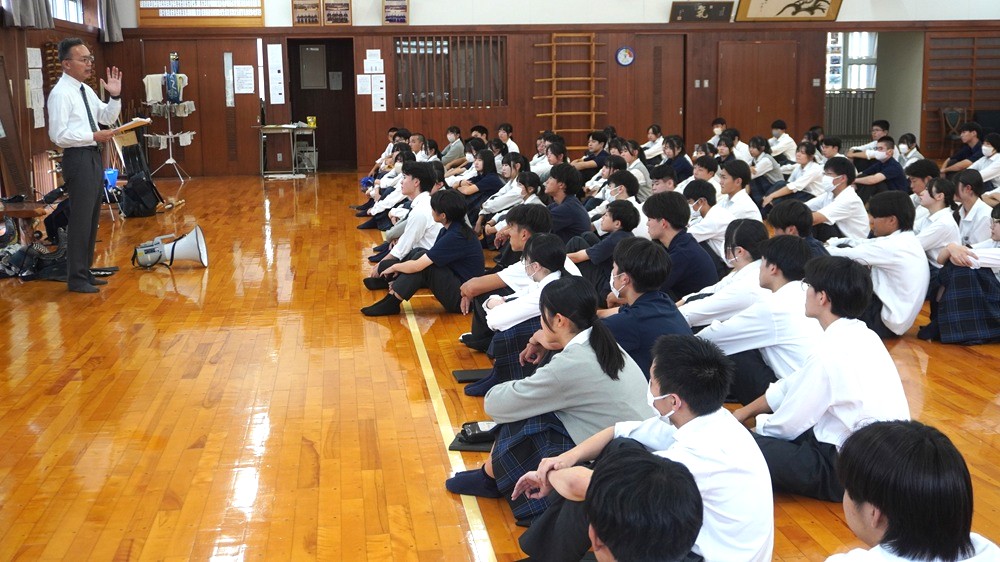 秋オープンスクール第１回生徒実行委員会…島田樟誠高校の魅力を力一杯発信してください！