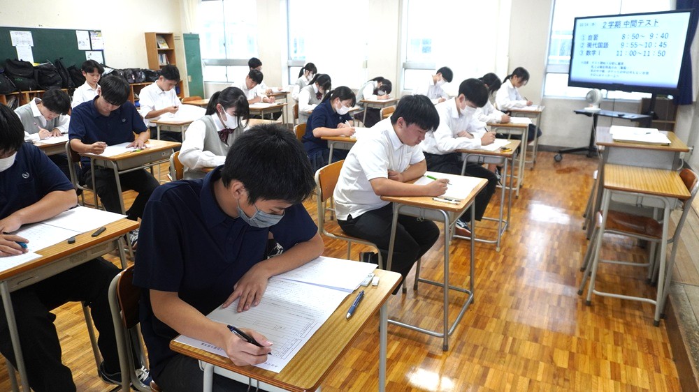 ２学期中間試験スタート…樟風祭前、勉強面でも樟誠高生らしく頑張りを見せています！